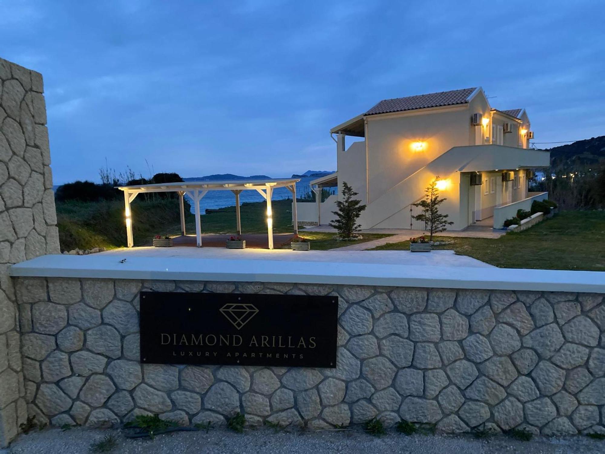 Diamond Arillas Luxury Apartments Exteriör bild